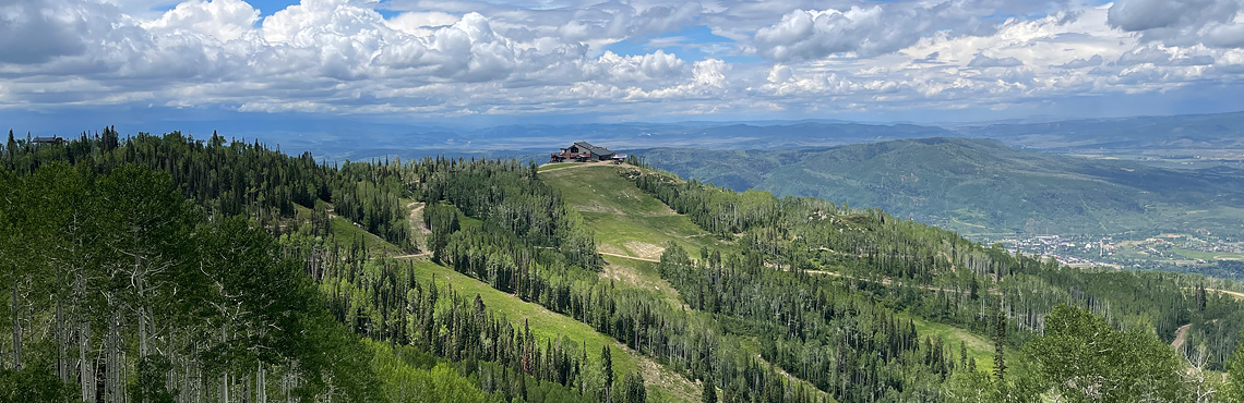 Steamboat Springs at summer